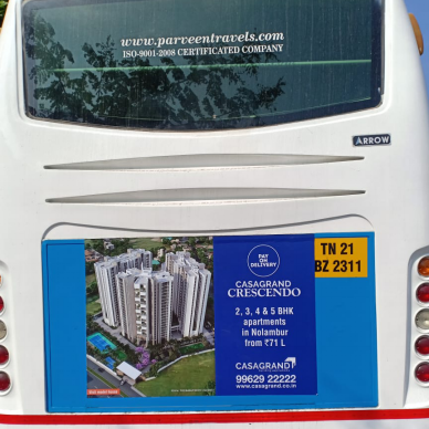 IT Bus Advertising in Chennai