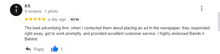 Brands N Behind customer review