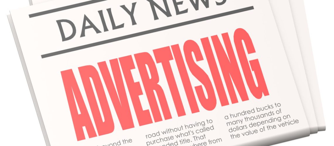 how to give ads in newspaper