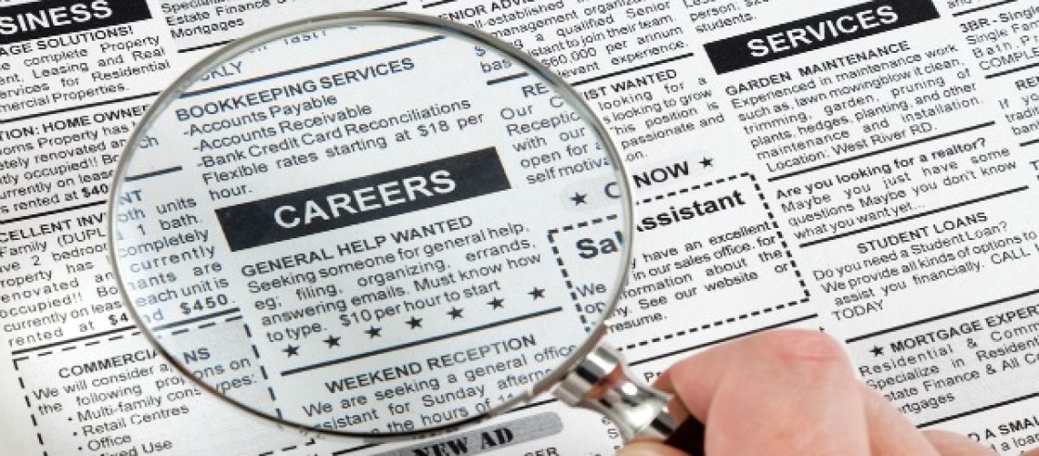 career wanted ads newspaper